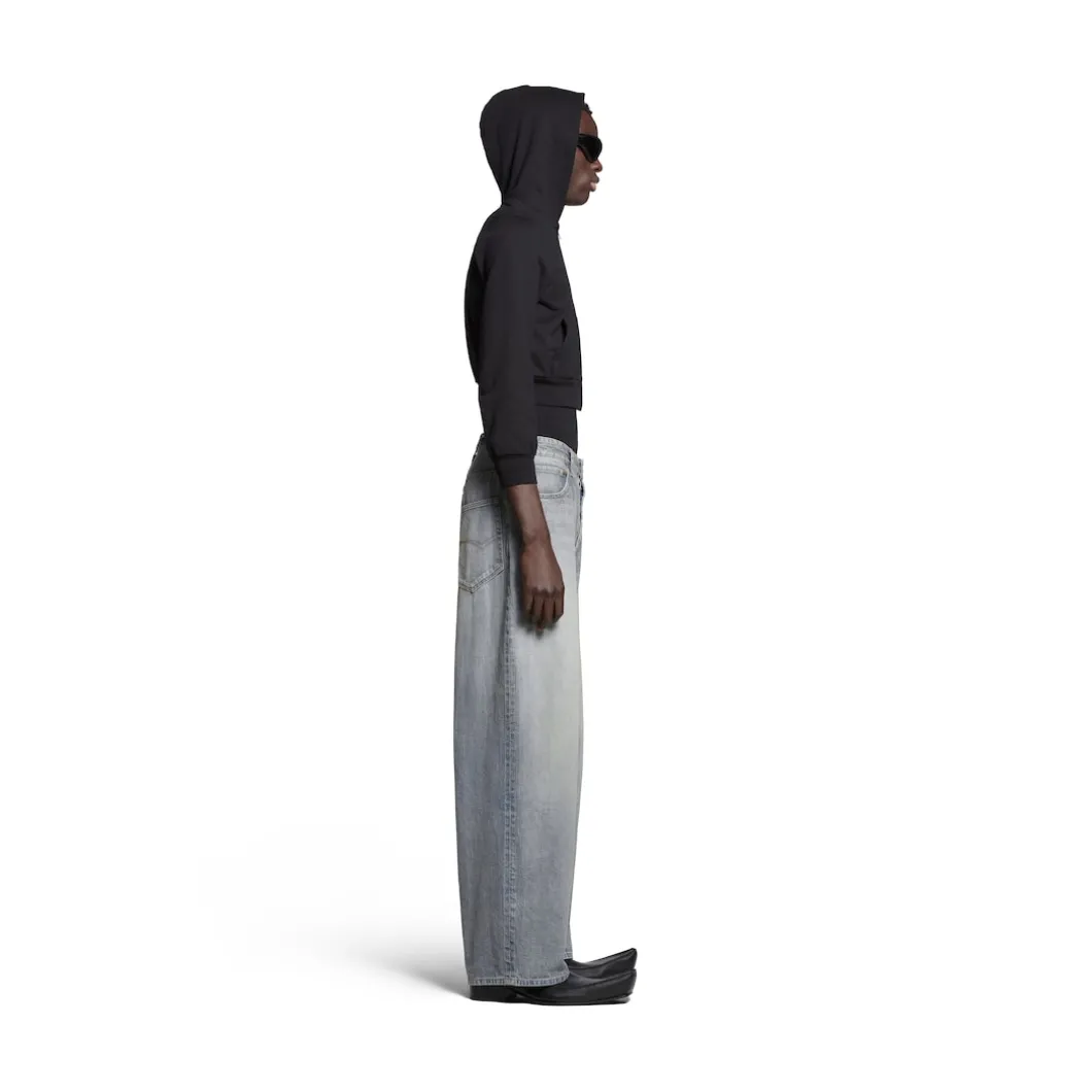 Pantaloni Baggy in Blu
