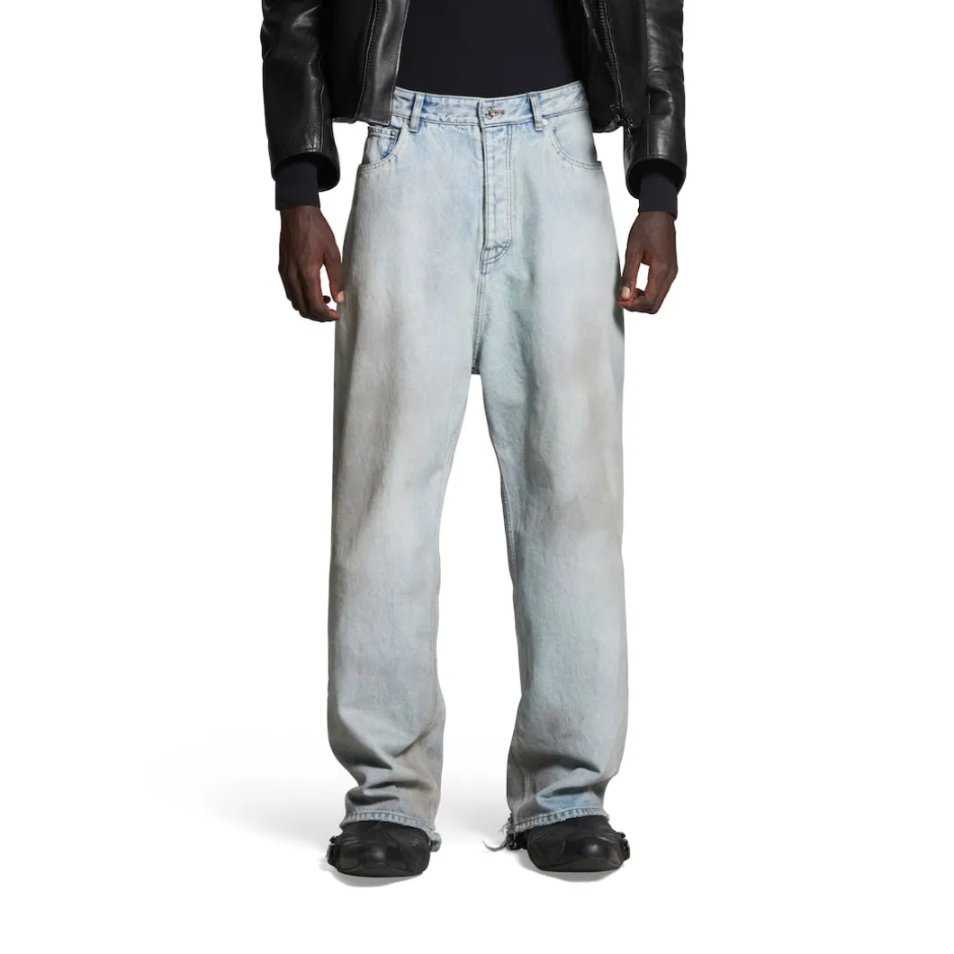 Pantaloni Baggy in Blu