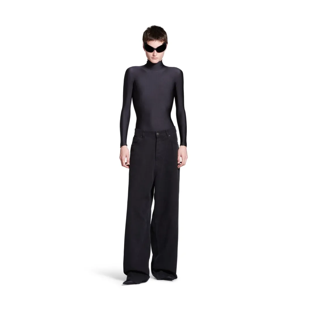 Pantaloni Baggy in Nero