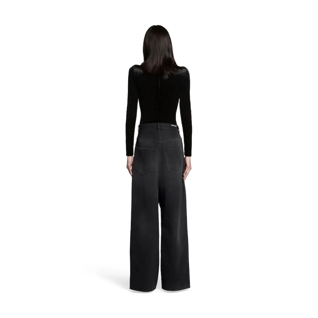Pantaloni Baggy in Nero