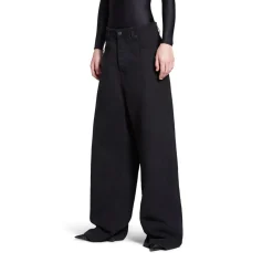 Pantaloni Baggy in Nero