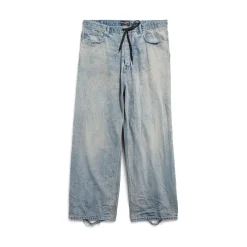 Pantaloni Baggy Oversize in Azzurro