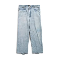 Pantaloni Baggy Oversize in Blu