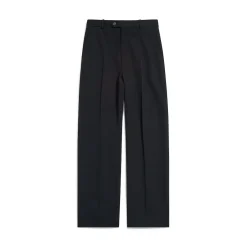 Pantaloni Baggy Tailored da Donna in Nero