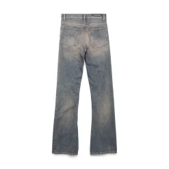 Pantaloni Bootcut in Azzurro