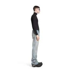 Pantaloni Bootcut in Blu