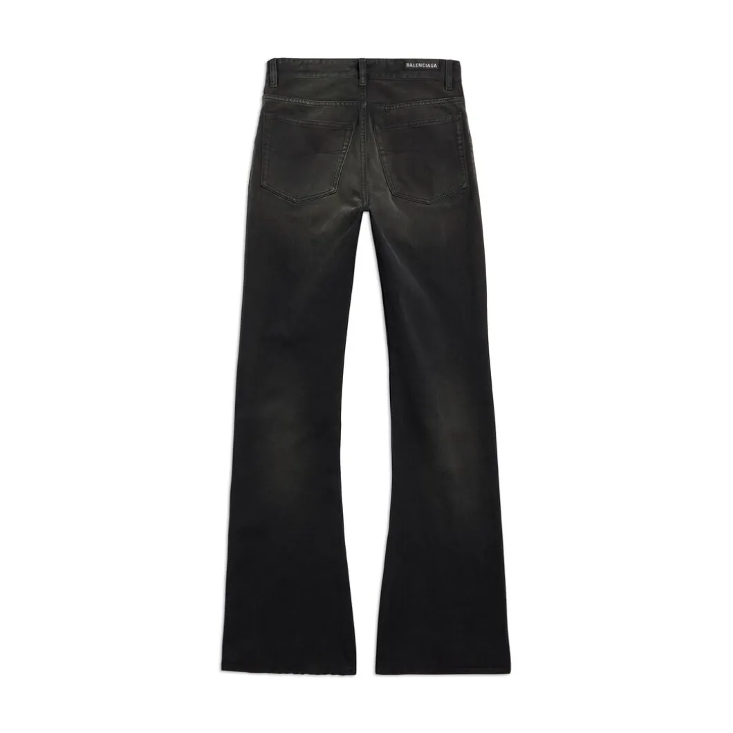 Pantaloni Bootcut in Nero