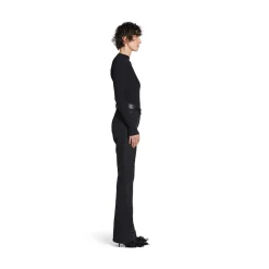 Pantaloni Bootcut in Nero