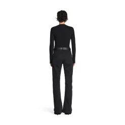 Pantaloni Bootcut in Nero