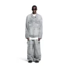 Pantaloni Cargo Bal Diagonal Allover in Azzurro