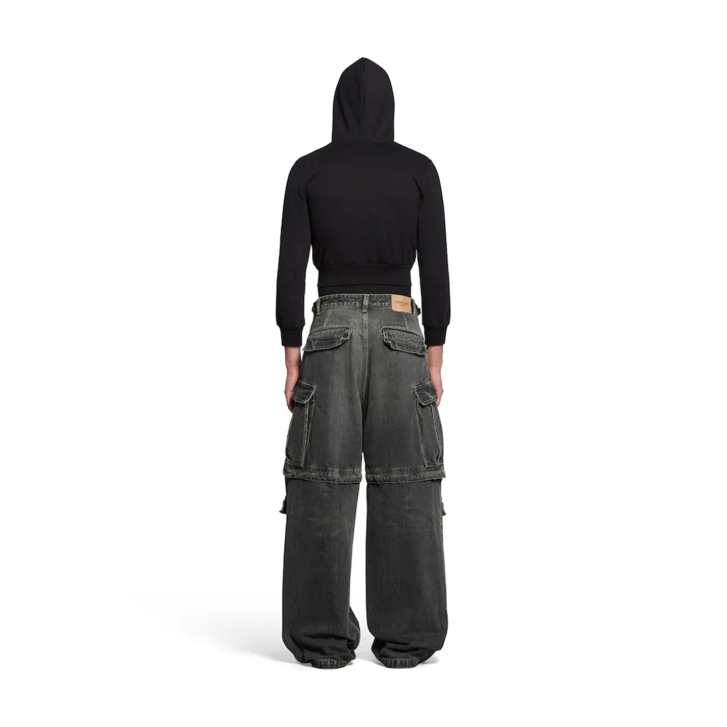 Pantaloni Cargo in Nero