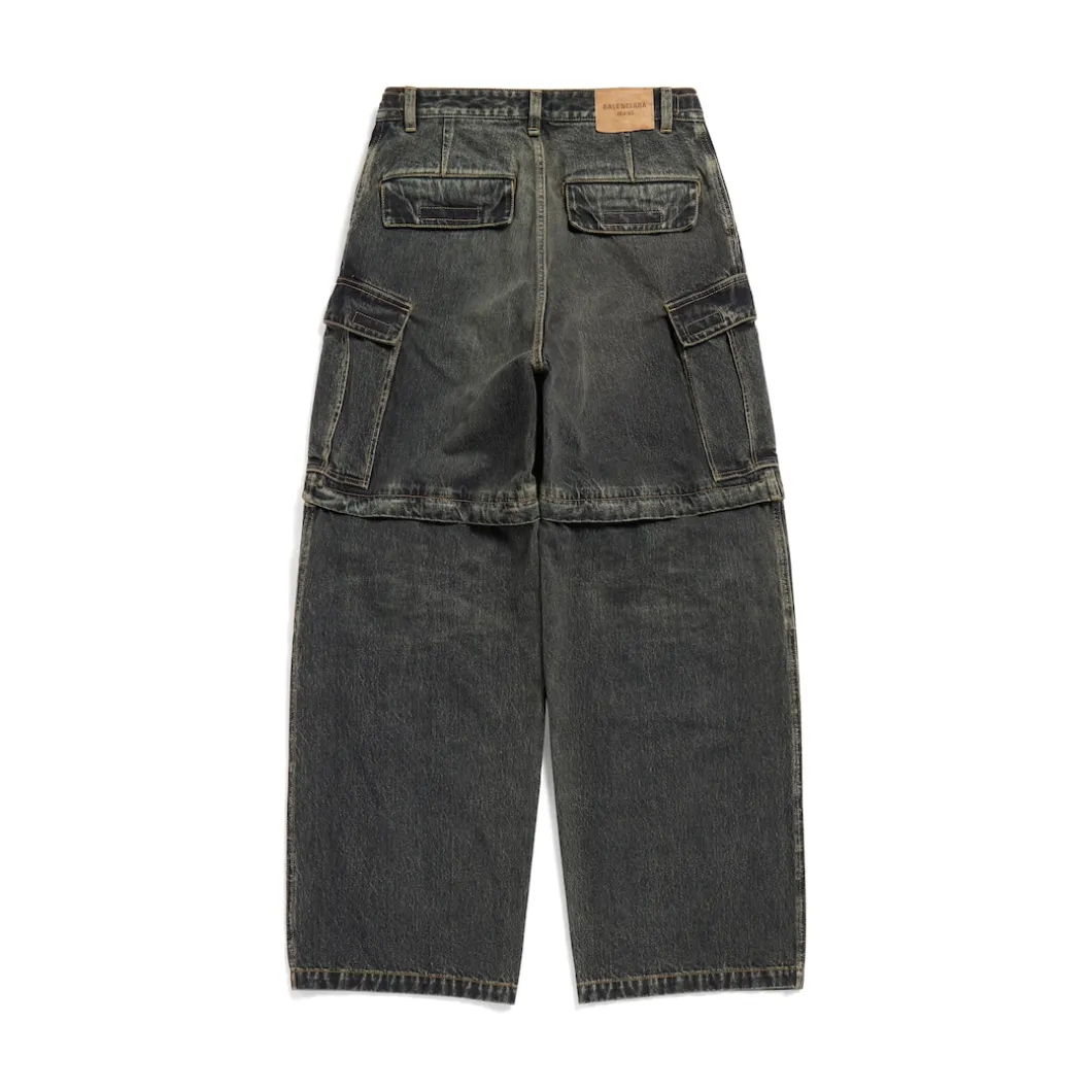Pantaloni Cargo in Nero