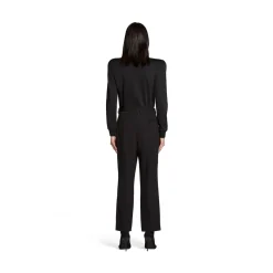 Pantaloni Cropped in Nero