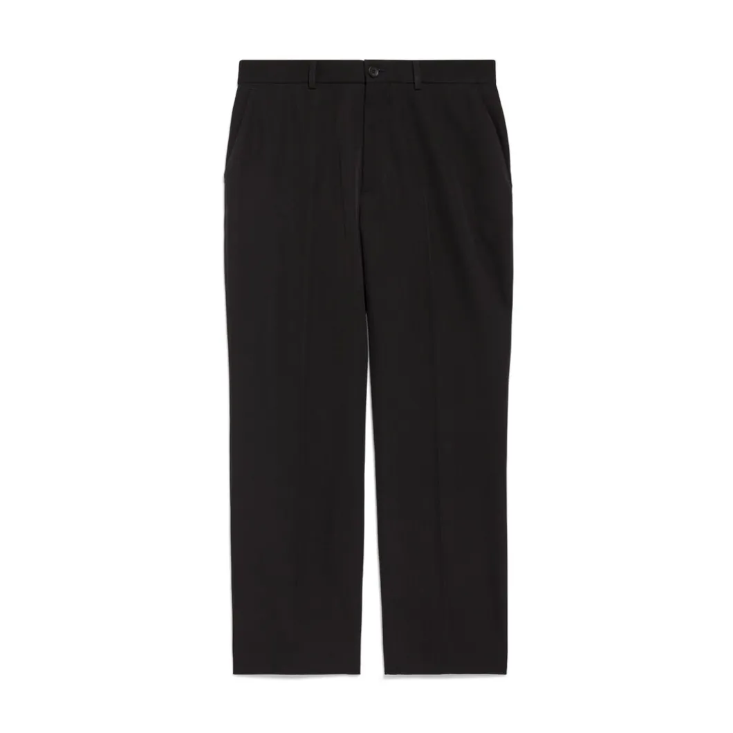 Pantaloni Cropped in Nero
