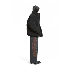 Pantaloni Da Tuta Baggy Offshore in Nero D&eacute;lav&eacute;