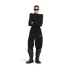 Pantaloni Da Tuta Baggy Political Campaign in Nero