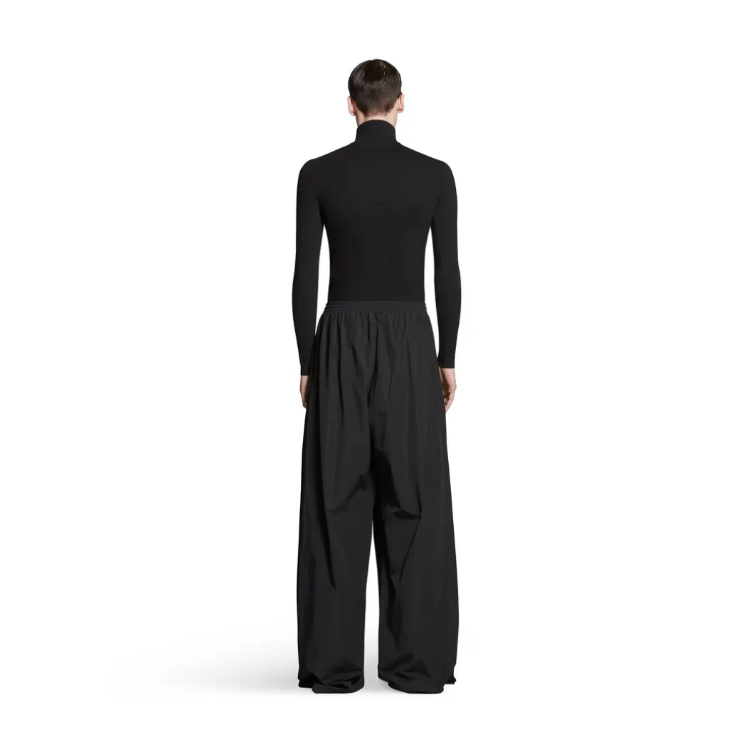 Pantaloni Double Front Tracksuit in Nero