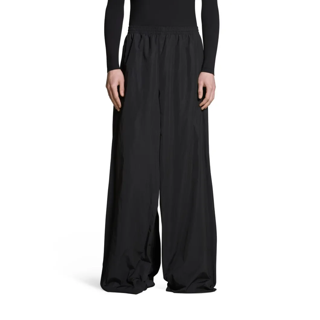 Pantaloni Double Front Tracksuit in Nero