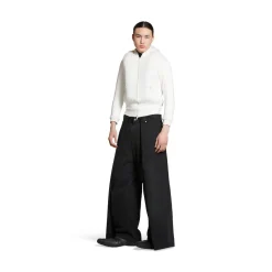 Pantaloni Double Side in Nero