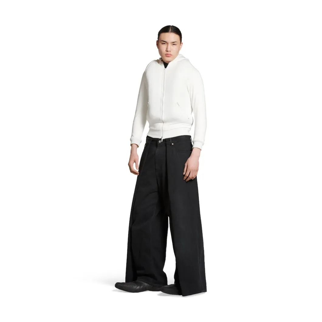 Pantaloni Double Side in Nero