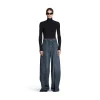 Pantaloni Double Side in Blu Scuro