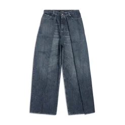 Pantaloni Double Side in Blu Scuro