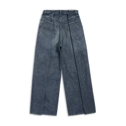 Pantaloni Double Side in Blu Scuro