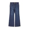 Pantaloni Flared da Donna in Blu Scuro