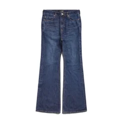 Pantaloni Flared da Donna in Blu Scuro
