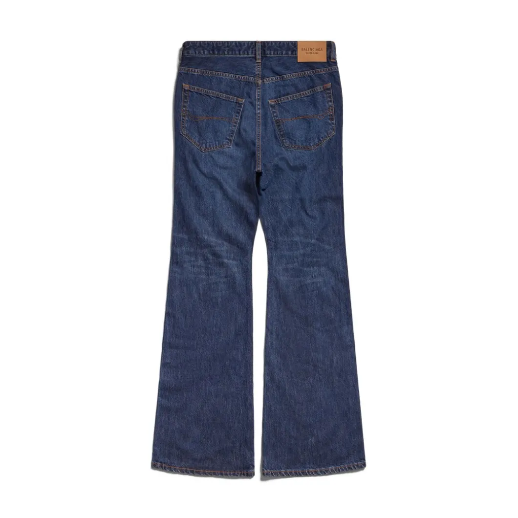 Pantaloni Flared da Donna in Blu Scuro