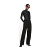Pantaloni Large da Donna in Nero