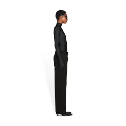 Pantaloni Large da Donna in Nero