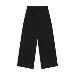 Pantaloni Low Crotch  da Donna in Nero