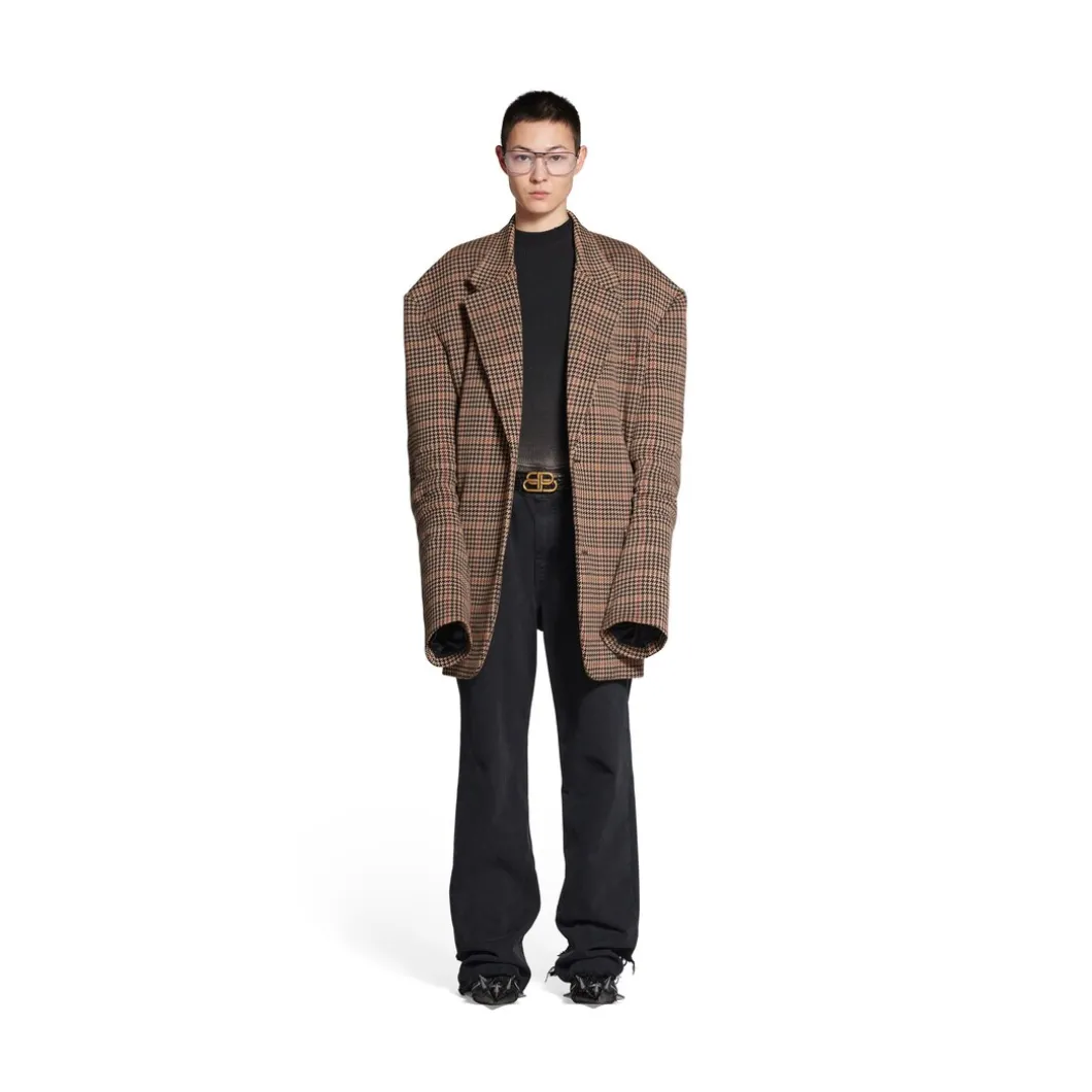 Pantaloni Medium Fit in Nero