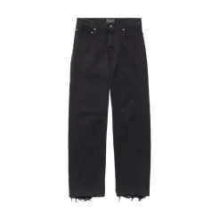 Pantaloni Medium Fit in Nero
