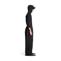 Pantaloni Pyjama Ampi in Nero