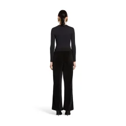 Pantaloni Sportivi A Vita Bassa in Nero