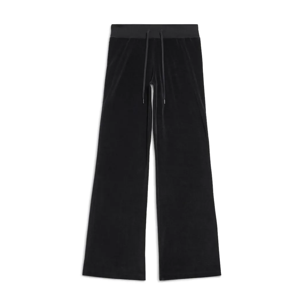 Pantaloni Sportivi A Vita Bassa in Nero