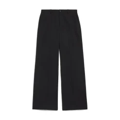Pantaloni Tailored Regular Fit in Nero
