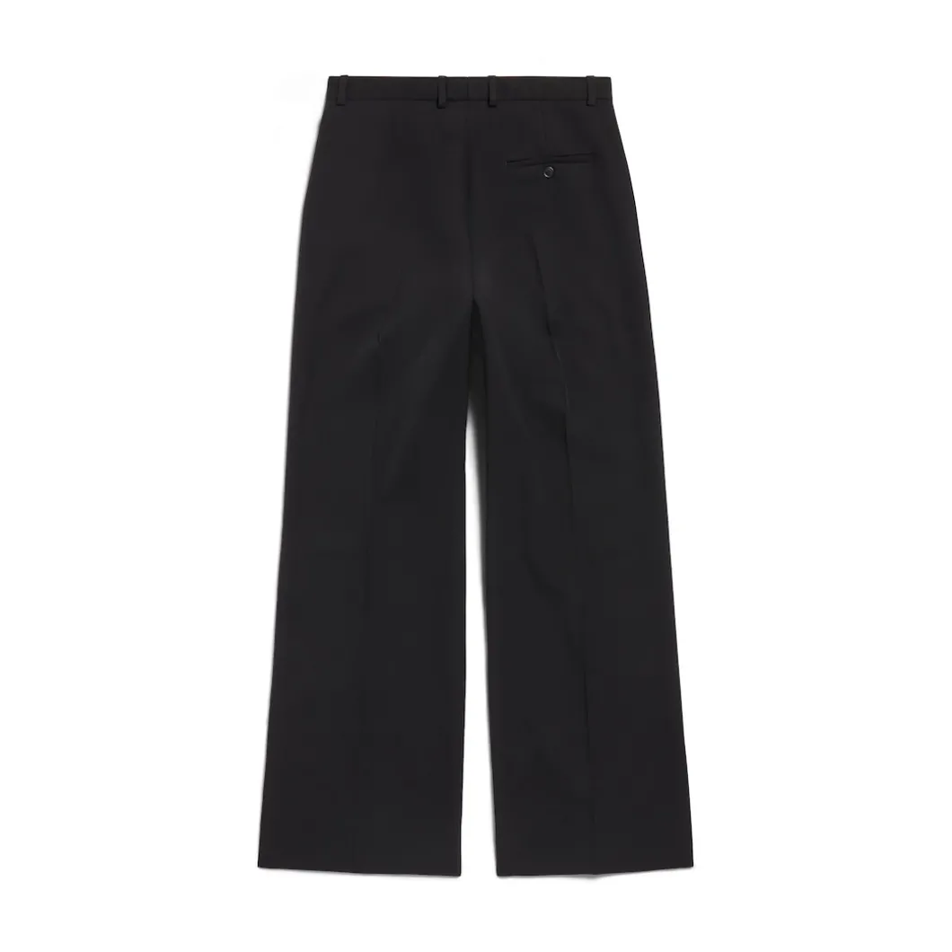 Pantaloni Tailored Regular Fit in Nero