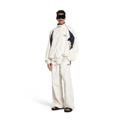 Pantaloni Tracksuit 3b Sports Icon Medium Fit in Bianco