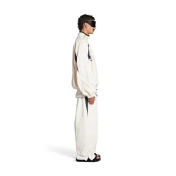 Pantaloni Tracksuit 3b Sports Icon Medium Fit in Bianco