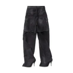 Pantashoes Knife Cargo Balenciaga da Donna in Nero