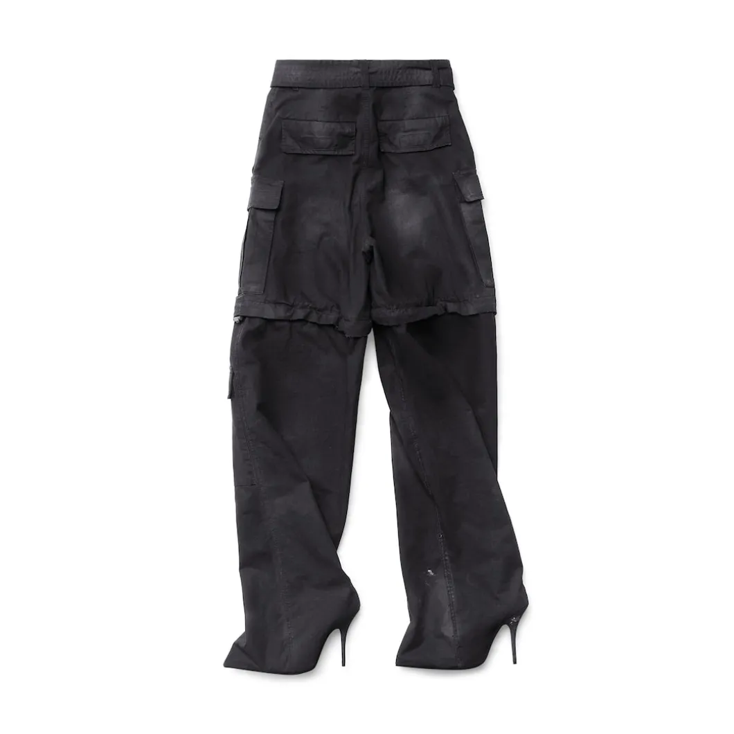 Pantashoes Knife Cargo Balenciaga da Donna in Nero