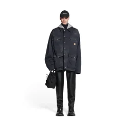 Parka Workwear Double B in Navy Scuro