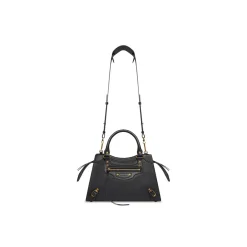 Piccola Borsa Neo Classic Top Handle da Donna in Nero