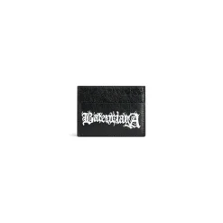 Portacarte Cash Diy Metal  da Uomo in Nero/bianco