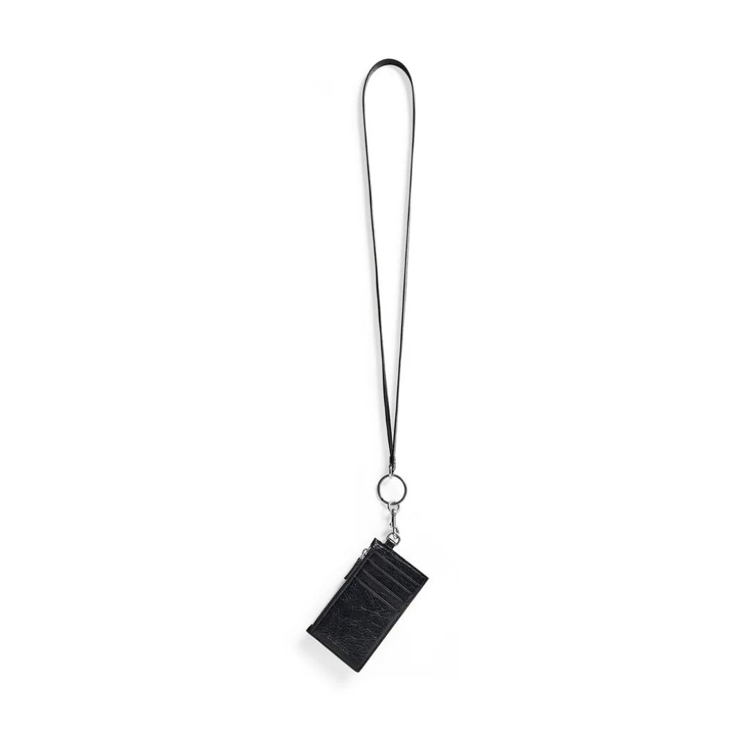 Portacarte Con Portachiavi Le Cagole da Uomo in Nero