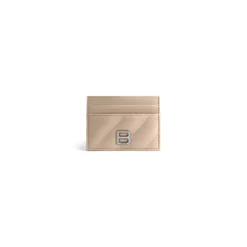 Portacarte Crush Trapuntato  da Donna in Beige