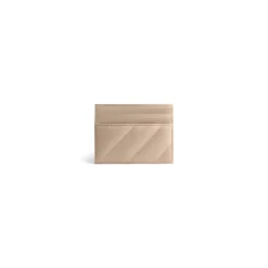 Portacarte Crush Trapuntato  da Donna in Beige